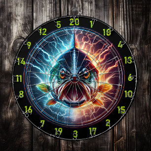 Tabla Dardos Design de Aventura de Placa Dart Big Bass