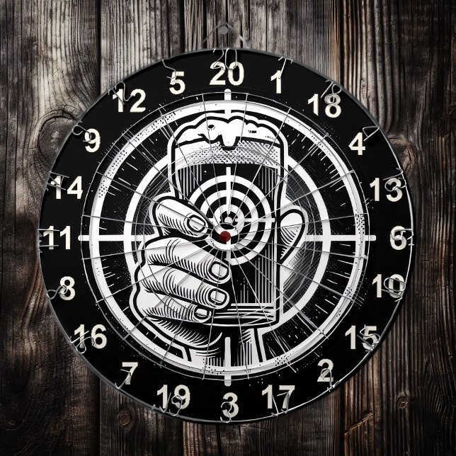 Tabla Dardos Design de Cerveja Russa da Caverna (Criador carregado)