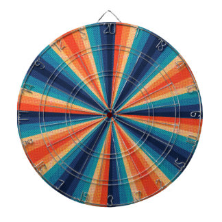 Tabla Dardos Design de Meio-Tom Retroativo