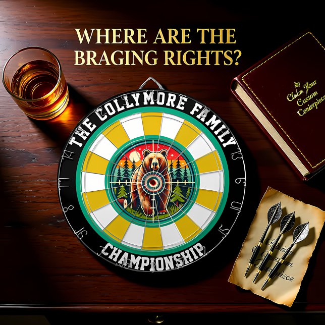 Tabla Dardos Design de sobreposição de destino cinza (Criador carregado)