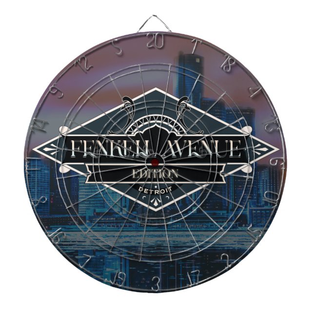 Tabla Dardos Detroit - Edição Fenkell (Frente)