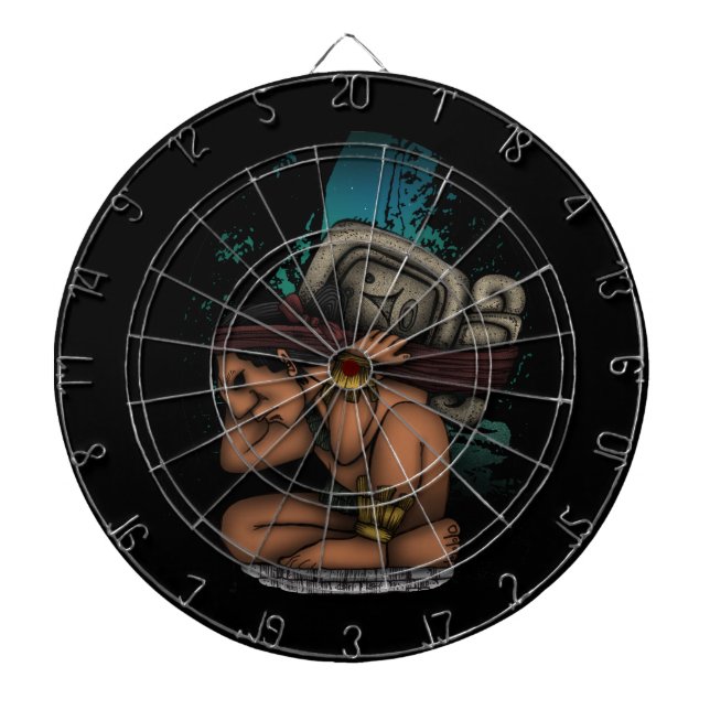 Tabla Dardos Deus maia (Frente)