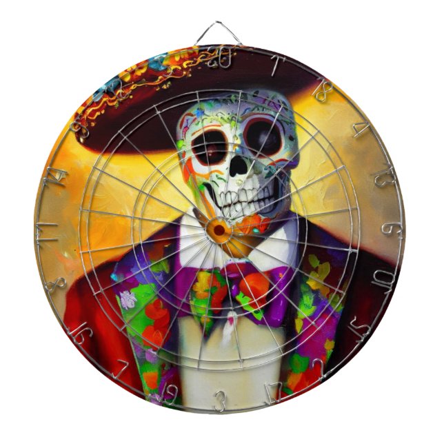 Tabla Dardos Dia do Homem Morto (3) (Frente)