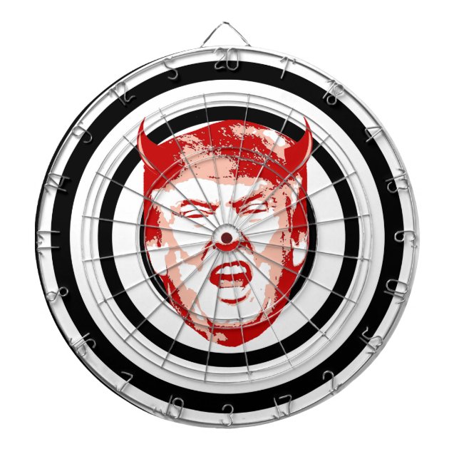 Tabla Dardos Diabo Trump Dart Board (Frente)