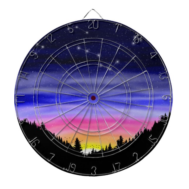 Tabla Dardos Diamond Night (Frente)