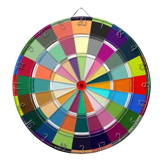 Tabla Dardos DIANA COLORS pixelat by MASANSER (Frente)