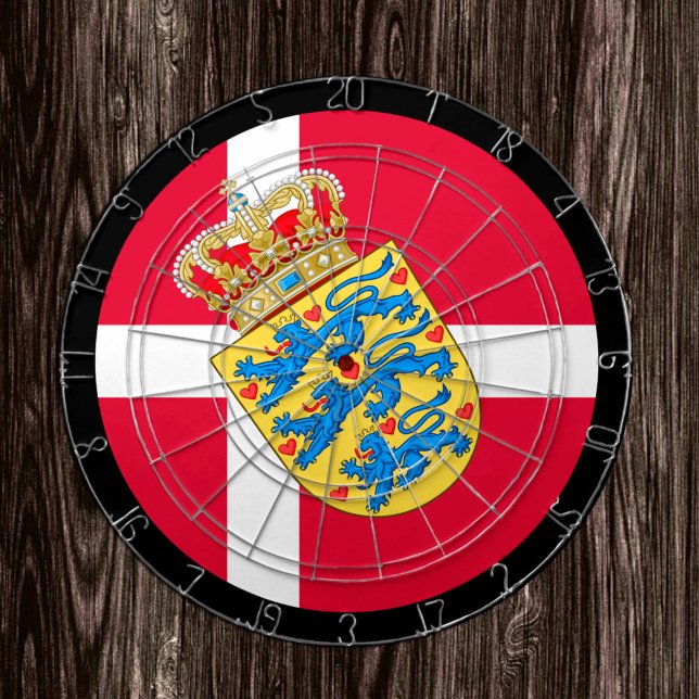 Tabla Dardos Dinamarca Flag Dartboard & Danish dardos / conselh (Criador carregado)