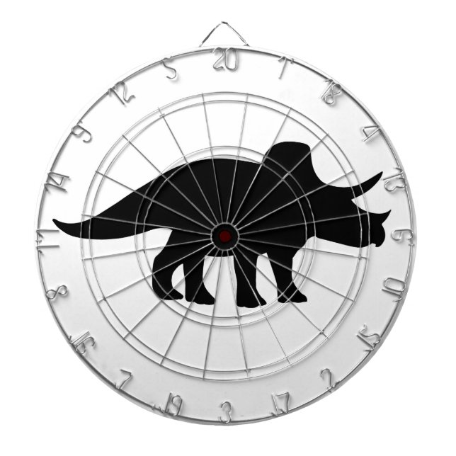 Tabla Dardos Dinossauro Triceratops. (Frente)