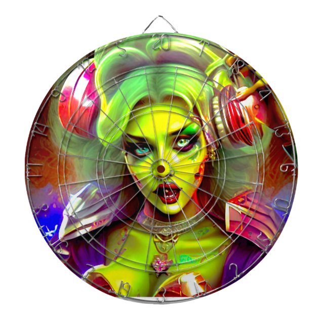 Tabla Dardos Dj zombie Darts (Frente)
