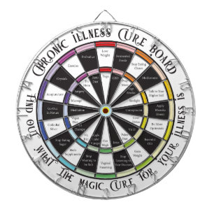 Tabla Dardos Doença Crônica Cura Dartboard