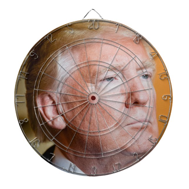 Tabla Dardos Donald Trump Portrait (Frente)