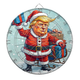 Tabla Dardos Donald Trump Santa Claus