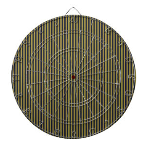 Tabla Dardos Dourado fino Elegante e Marinho Vertical Strips Ve