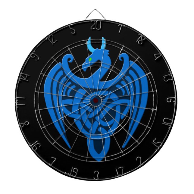 Tabla Dardos Dragão Celular Azul (Frente)