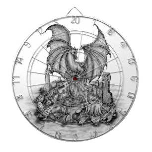 Tabla Dardos Dragão com Zombie