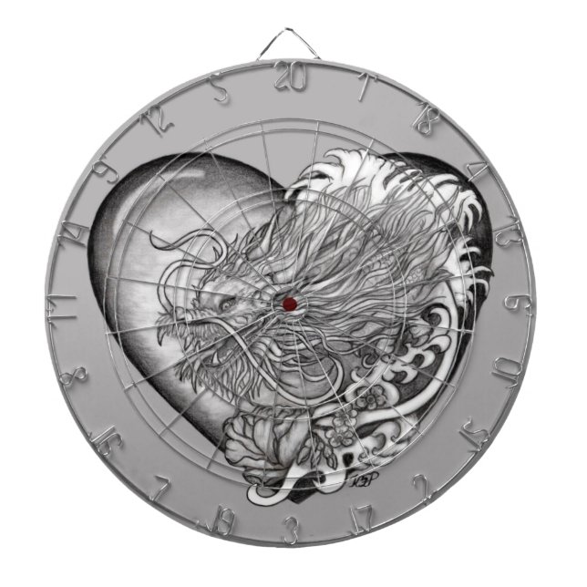 Tabla Dardos Dragão Heart (Frente)