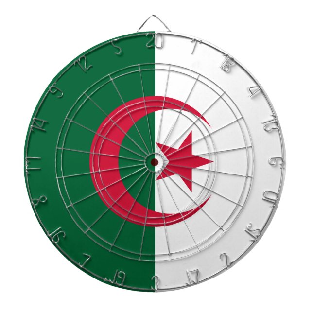 Tabla Dardos Drapeau Algérie (Frente)