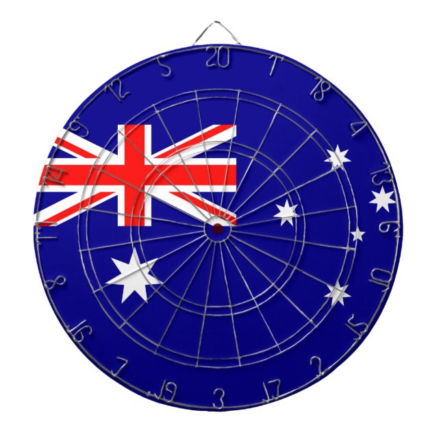 Tabla Dardos Drapeau Australie (Frente)