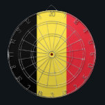 Tabla Dardos Drapeau Belgique Tricolore<br><div class="desc">Drapeau de la Belgique tricolore:  "L'union fait la force" ("Eendracht maakt macht" en néerlandais et "Einigkeit macht stark" en allemand).</div>