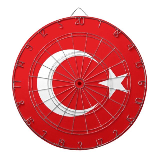 Tabla Dardos Drapeau Turquie (Frente)