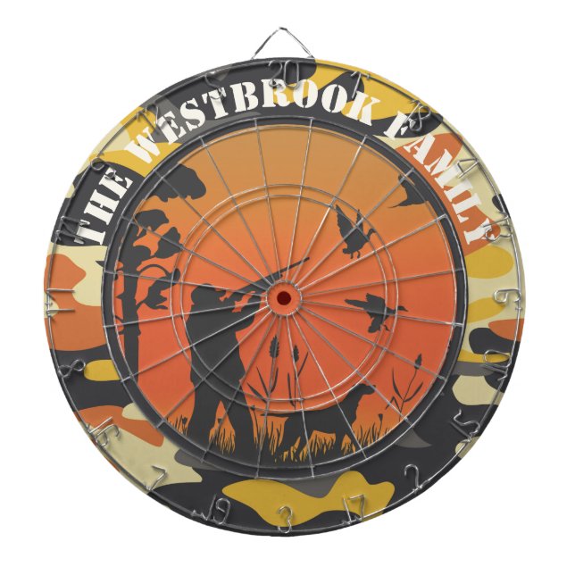 Tabla Dardos Duck Hunter e Camo (Frente)