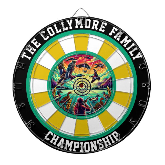 Tabla Dardos Duck Target Rustic Wall Decor (Frente)