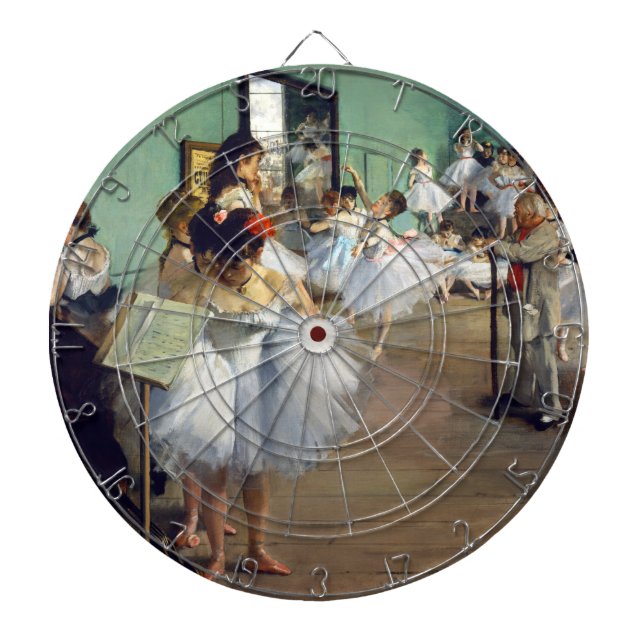 Tabla Dardos Edgar Degas - A Aula de Dança (Frente)