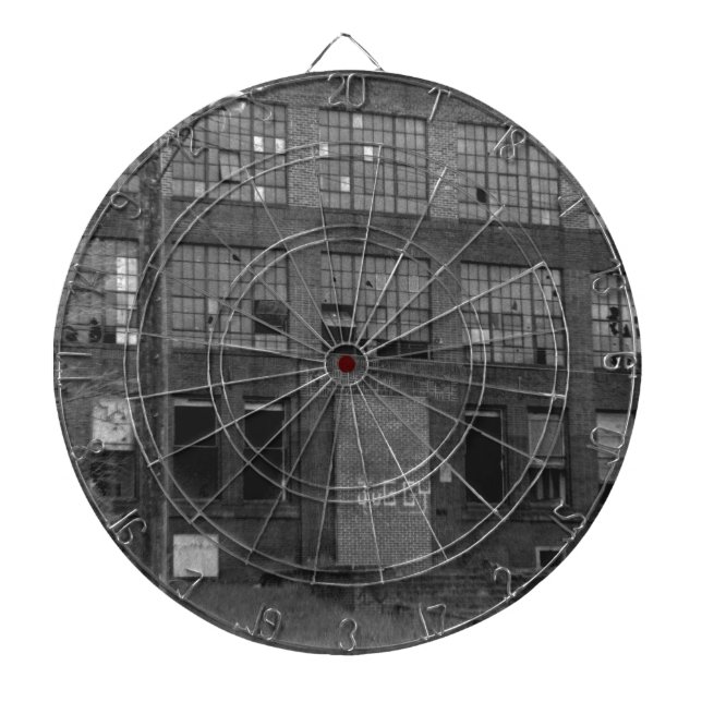 Tabla Dardos Edifício Industrial Abandonado (Frente)