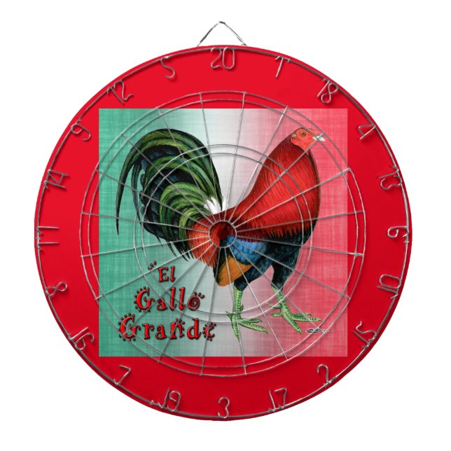Tabla Dardos El Gallo Grande (Frente)