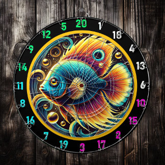 Tabla Dardos Elegante Betta Dartboard Wall Display