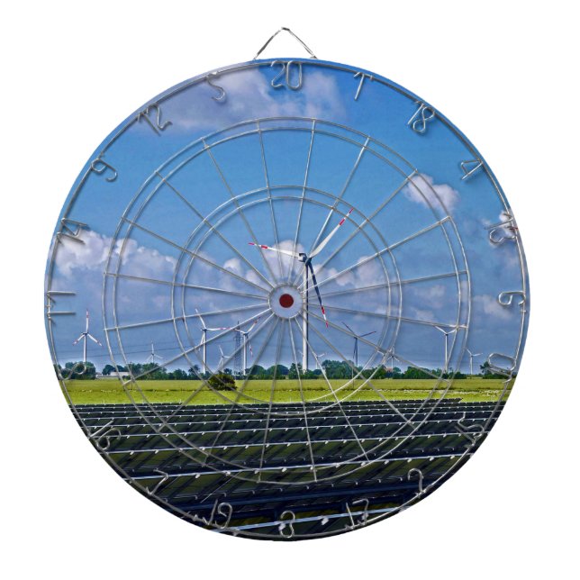 Tabla Dardos Energia do alternativo - Solar e Vento (Frente)