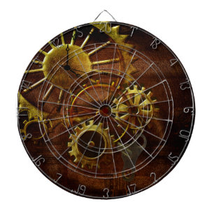 Tabla Dardos Engrenagens de Steampunk