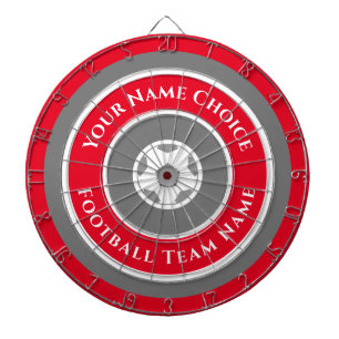 Tabla Dardos Equipe de esportes personalizada no Red Dart Board
