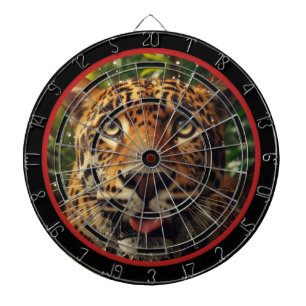 Tabla Dardos Escadas-leopardo na selva