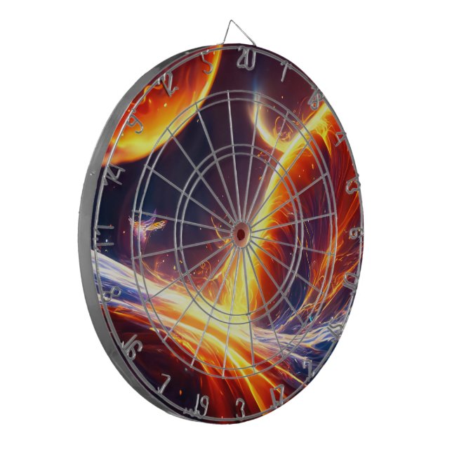 Tabla Dardos Espaço de água de fogo (Frente Esquerda)