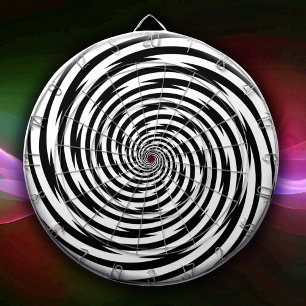 Tabla Dardos Espiral de desafio da hipnose de Dartboad