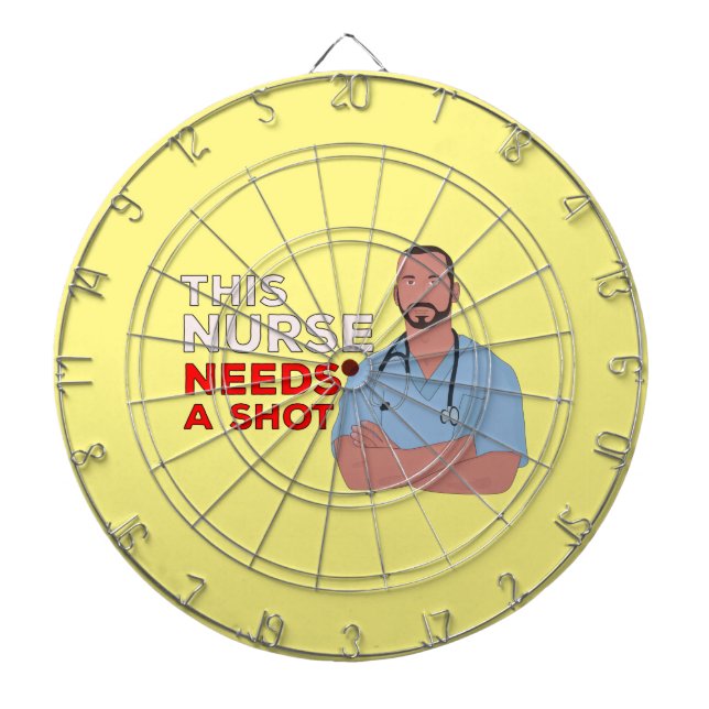 Tabla Dardos Esta Enfermeira Precisa De Uma Atirada (Frente)