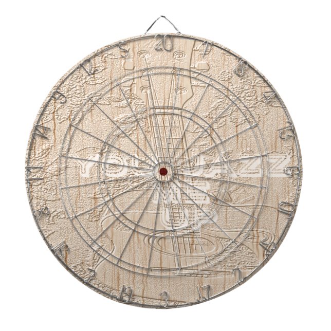 Tabla Dardos Eu adoro madeira indo marrom Hakuna Matata (Frente)