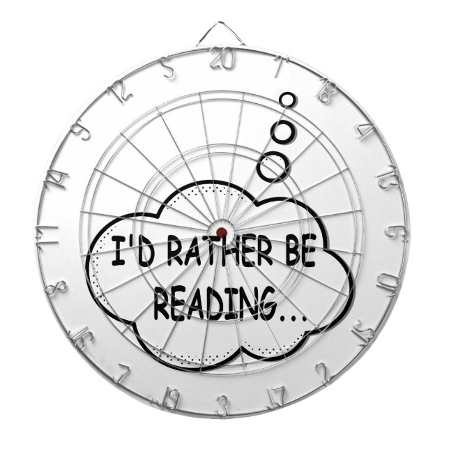 Tabla Dardos Eu Preferencialmente Lendo (Frente)