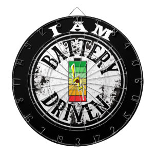 Tabla Dardos Eu sou conselho de dardo movido por bateria