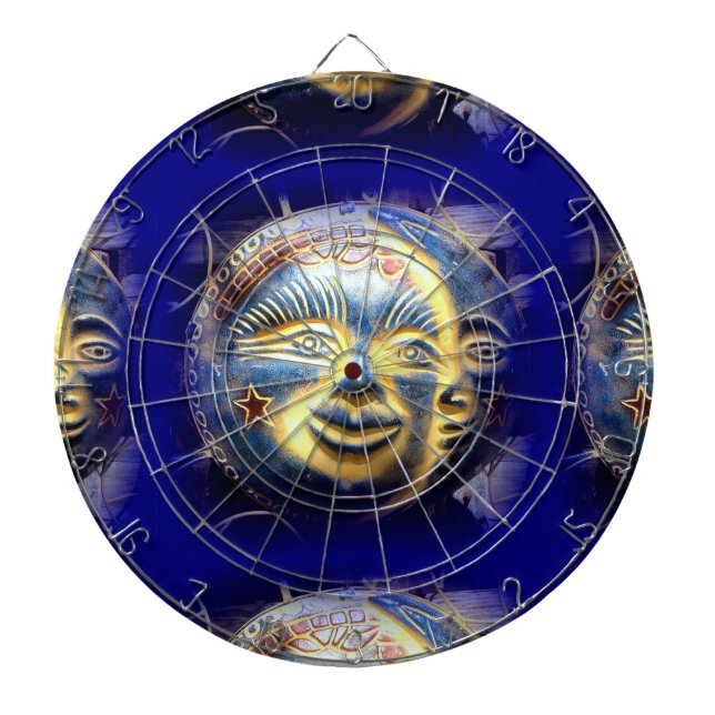 Tabla Dardos face do sol/ face da lua (Frente)