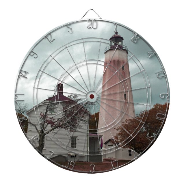Tabla Dardos Farol Sandy Hook (Frente)