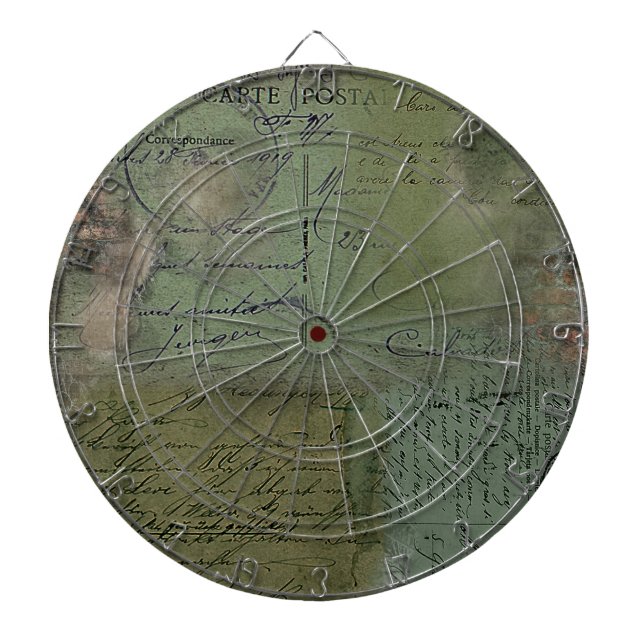 Tabla Dardos Fatigue Green Dart Board 1919 (Frente)