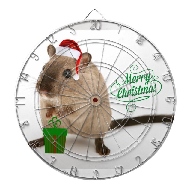Tabla Dardos Feliz Christmouse (Frente)