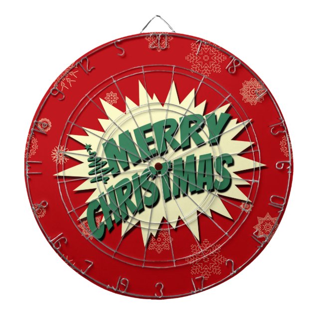 Tabla Dardos Feliz Natal (Frente)