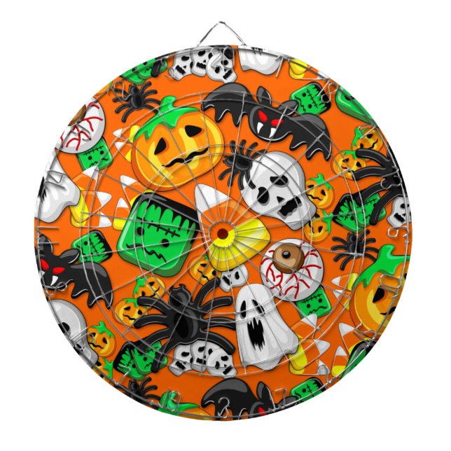Tabla Dardos Festa de Candies do Halloween Spooky (Frente)