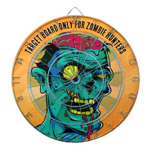 Tabla Dardos Festa Zombie Birthday Halloween Kids