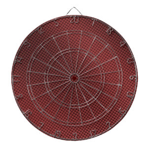 Tabla Dardos Fibra vermelha do carbono modelada