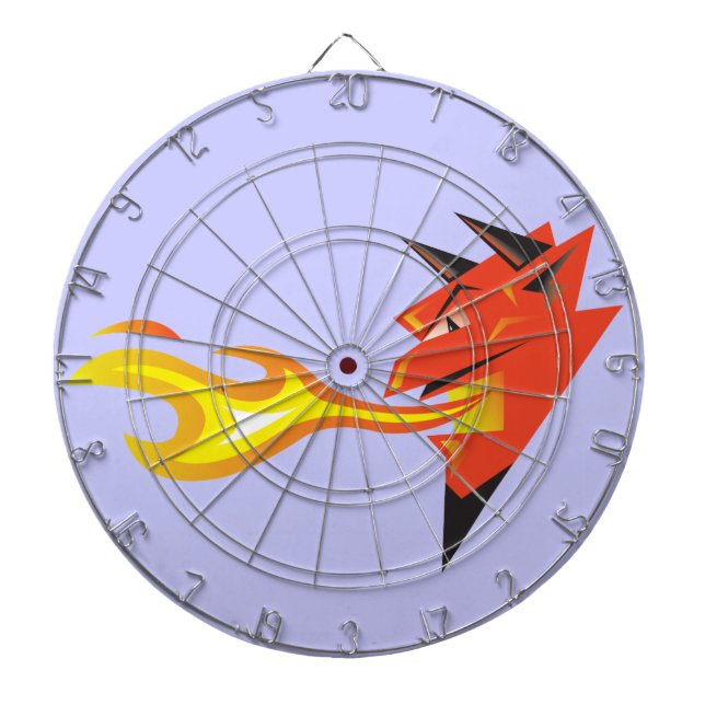 Tabla Dardos Fiery Devil's Head_ignyspitting (Frente)