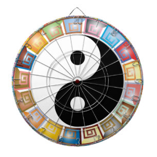 Tabla Dardos filosofia da Ásia Oriental yin yang